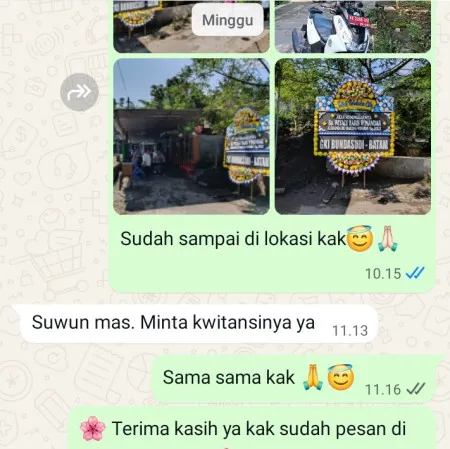 Pengiriman Papan Bunga Duka Kupen Pringsurat