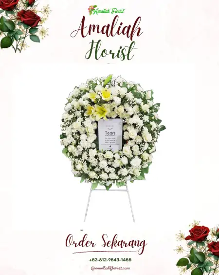 Krans Bunga Duka Kupen Pringsurat